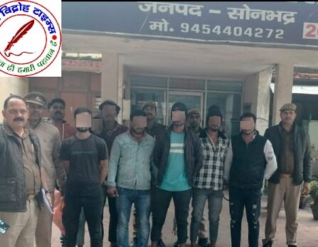 सुरक्षा कर्मियों पर जानलेवा हमला करने वाले सात आरोपियों को 24 घंटे के अंदर रेणुसागर पुलिस ने किया गिरफ्तार !