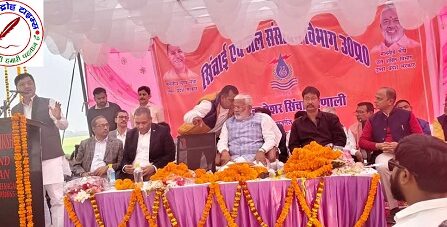 नहर पर पुल के निर्माण के लिए सिंचाई एवं जलशक्ति मंत्री को दिया गया ज्ञापन ! पुल न होने से क्षेत्रवासियों को आने जाने में होती है परेशानी !