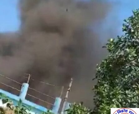 गैस सिलेंडर में विस्फोट, 3 लोग झुलसे !