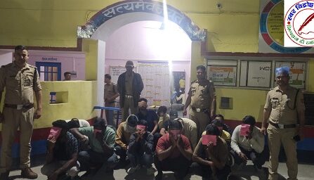 होटल ढाबों में शराब पिलाने वालों व पीने वालों के विरुद्ध हुई कार्यवाही !