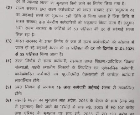 यूपी सरकार का यूपी के लाखों कर्मचारियों को बड़ा तोहफा !
