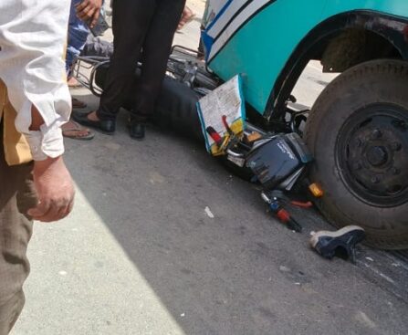 नीमगांव थाना क्षेत्र के कस्बा बेहजम में एक दर्दनाक सड़क हादसा !