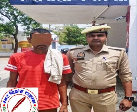 थाना मैगलगंज पुलिस द्वारा, 01 नफर वारंटी अभियुक्त रामकृष्ण पुत्र रामदयाल को गिरफ्तार किया गया !