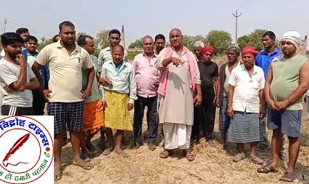 चकबंदी का ग्रामीणों ने किया विरोध !