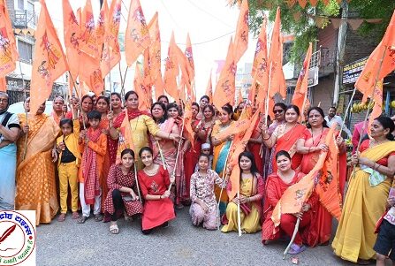 श्री सालासर बालाजी महाराज की निकली भव्य शोभा यात्रा ! सुंदर कांड मे सनातन अमर है अमर रहेगा से गूंजा पंडाल !