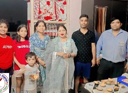 धूमधाम से जनसामान्य के साथ मनाया गया संगठन का 7 वां स्थापना दिवस !