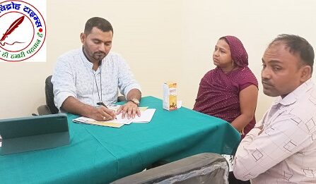 बहदुरी बाजार में एम्स गोरखपुर के डॉक्टरों द्वारा दिया गया निःशुल्क चिकित्सीय परामर्श ! कार्यक्रम में लगभग 100 मरीजों को निःशुल्क चिकित्सीय परामर्श एवं बी पी और शुगर जांच किया गया !