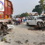 मार्ग दुर्घटना में डाक्टर समेत दो बच्चों की मौत महिला डॉक्टर की स्थिति अत्यधिक गंभीर !