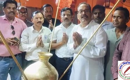 मुक्तेश्वर नाथ मंदिर में अभिषेक कर मुख्यमंत्री के दीर्घायु की कामना !