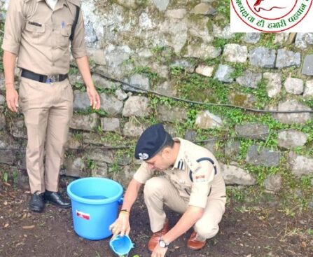 विश्व पर्यावरण दिवस पर SSP नैनीताल ने पुलिस कर्मियों को पर्यावरण संरक्षण और प्लास्टिक पर निर्भरता को कम करने की दिलाई शपथ !