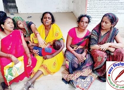 दो बाईक में आमने सामने टक्कर !