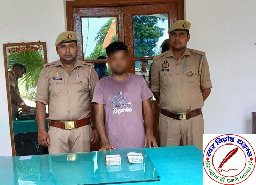 पायल-झुमका चोरी का आरोपी गिरफ्तार, चोरी की दो वारदातों का खुलासा ! चौराहे से दबोचा गया आरोपी, गहने और नकदी बरामद !