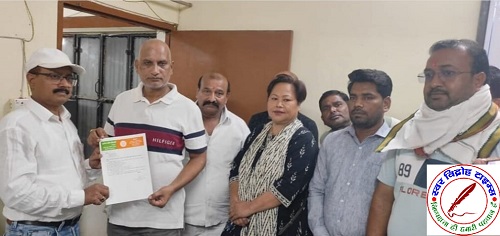 बिजली संकट को लेकर अध्यक्ष नौतनवा ने विद्युत विभाग को सौंपा माँग पत्र !