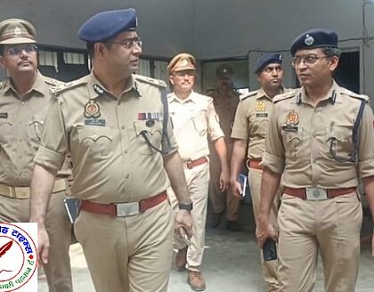 आईजी तरुण गाबा लखीमपुर पहुंचे !
