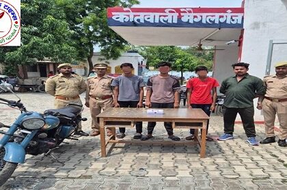 1 नफर अभियुक्त व 2 नफर बाल अपचारी को गिरफ्तार !