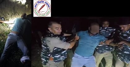 गौ-तस्कर बदमाश पुलिस मुठभेड़ में गिरफ्तार !