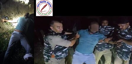 गौ-तस्कर बदमाश पुलिस मुठभेड़ में गिरफ्तार !