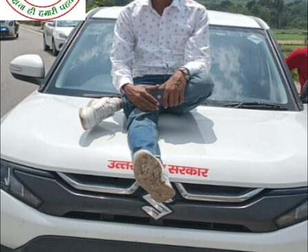 भनवापुर बीईओ राजेश कुमार का विवादित फोटो वायरल !