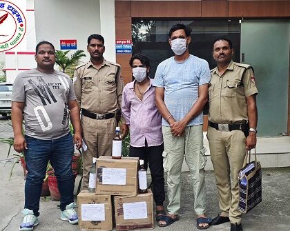 SSP NAINITAL के कड़े निर्देश पर नशे पर वार लगातार, 04 नशे के तस्कर 10 पेटी अवैध शराब के साथ गिरफ्तार !