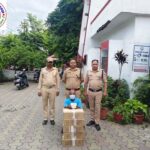 अवैध शराब के विरुद्ध हल्द्वानी पुलिस की कार्यवाही, 05 पेटी अवैध शराब के साथ एक अभियुक्त गिरफ्तार !