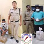 काठगोदाम पुलिस ने 02 अलग-अलग मामलों में दो नशा तस्कर किये गिरफ्तार कुल 103 पाउच / पव्वे मसालेदार देशी शराब बरामद !