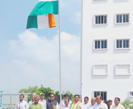 एपेक्स ट्रस्ट प्रांगण मे 79वें स्वतंत्रता दिवस मनाया गया !