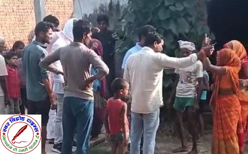 प्रधान पति और सहयोगियों पर दबंगई का आरोप !