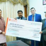 बैंक ऑफ बड़ौदा ने मुख्यमंत्री राहत कोष में दिए ₹ 1 करोड़ !