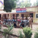 थाना नगरा जनपद बलिया पुलिस द्वारा चोरी से सम्बन्धित 06 नफर अभियुक्तगण को किया गया गिरफ्तार !