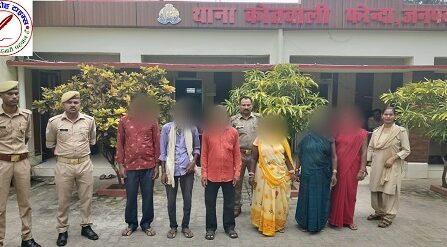 थाना रसड़ा जनपद बलिया पुलिस द्वारा दुष्कर्म व पॉक्सो एक्ट से सम्बन्धित 01 नफर वांछित अभियुक्त गिरफ्तार !