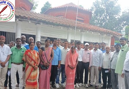 गोरखपुर SSP को ग्रामीण सफाई कर्मचारियों ने दिया ज्ञापन !