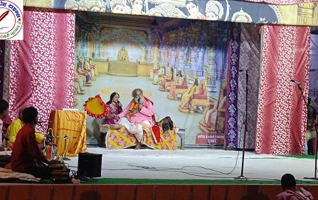 पुत्र श्री राम के वन जाने की सूचना पर दशरथ ने त्याग दिए प्राण ! रामलीला का मंचन देखने लीला प्रेमियों की उमड़ रही भारी भीड़ !