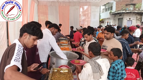 श्री श्री काली पूजा समिति द्वारा किया गया भंडारे आयोजन !