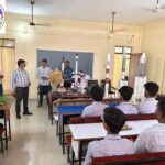 ITM में वर्कशॉप के माध्यम से राकेट सैटेलाइट के बारे में जानकारी दी गई ! राकेट सेटेलाईट को देखकर उत्साहित हुए विद्यार्थी !