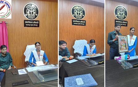 मिशन शक्ति खुशबू पटेल एक दिन के लिए बनी वीडीओ !