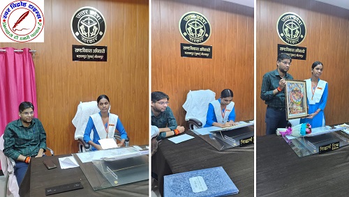 मिशन शक्ति खुशबू पटेल एक दिन के लिए बनी वीडीओ !
