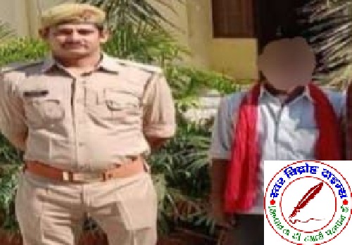 थाना निचलौल पुलिस द्वारा NBW से सम्बंधित 01 वारंटी गिरफ्तार !