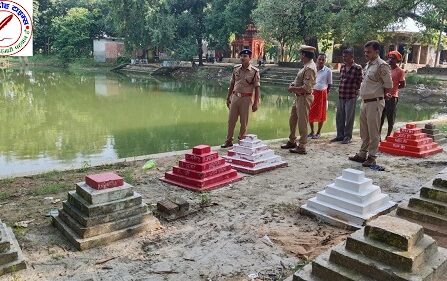 CO फरेंदा व SDM फरेंदा द्वारा थाना कोल्हुई व थाना फरेंदा क्षेत्रांर्तगत विभिन्न छठ घाटों का निरीक्षण किया गया !