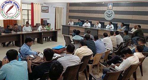 सदर तहसील सभागार में एसडीएम दीपक गुप्ता ने की एसआईआर कार्यों की समीक्षा ! एईआरओ व सुपरवाइजर को दिए आवश्यक दिशा-निर्देश, कहा- समयबद्ध तरीके से पूरा करें कार्य !