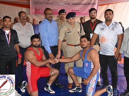 DM एवं SP महाराजगंज द्वारा महाराजगंज महोत्सव के भव्य आयोजन के दृष्टिगत सुरक्षा व्यवस्था का गहन निरीक्षण किया गया !