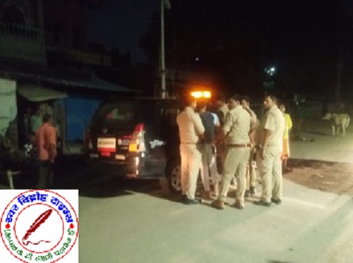 वाराणसी में पानी सप्लाई विवाद ने लिया उग्र रूप ! ग्रामीणों का 8 घंटे चक्काजाम, पुलिस पर पथराव — कई थानों की जीपें क्षतिग्रस्त !