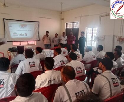 गोरखपुर में EMT क्लस्टर ट्रेनिंग का प्रशिक्षण आयोजित !