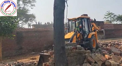 जलालाबाद तहसील के गांव रौली बोरी में चला प्रशासन का बुलडोजर !