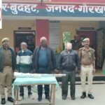 पुलिस की गिरफ्त में आरोपित ! मैकेनिक को गोली मारने के तीन आरोपित गिरफ्तार !