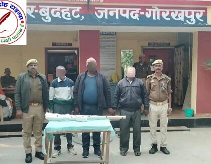 पुलिस की गिरफ्त में आरोपित ! मैकेनिक को गोली मारने के तीन आरोपित गिरफ्तार !