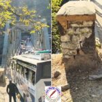 मरचुला में स्थित पुल पर दरारें दिखाई दी अथवा यातायात अवरोधों ने किया परेशान !