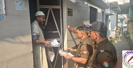 शहर में बाहरी व्यक्तियों और किरायेदारों के सत्यापन को लेकर ITI पुलिस ने सख्त रुख अपनाते हुए कोतवाली क्षेत्र में व्यापक अभियान चलाया गया !