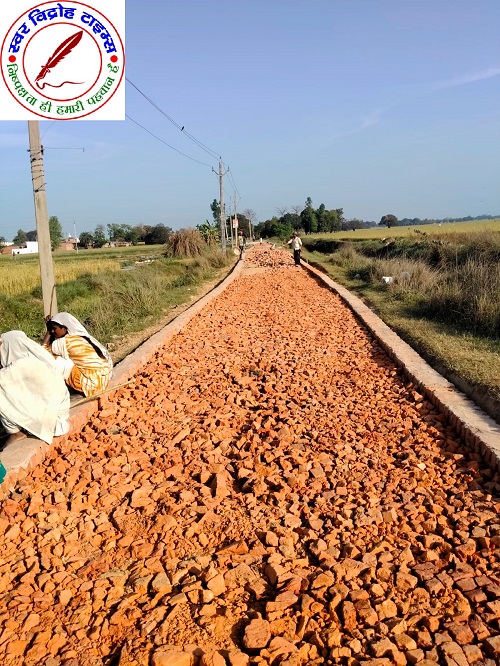 नव युवक ग्राम विकास समिति के प्रयास से पकरैला नहर की सड़क का निर्माण कार्य शुरू, ग्रामीणों ने की प्रशंसा !