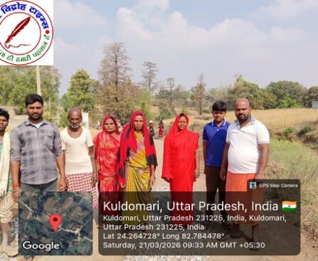 कुलडोमरी में सड़क निर्माण में लापरवाही, ग्रामीणों का प्रदर्शन ! शिकायत पर संविदाकार के बिगड़े बोल, पीडब्ल्यूडी अधिकारियों पर मिलीभगत के आरोप !