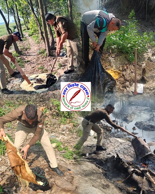 अवैध शराब के विरुद्ध कोतवाली ITI पुलिस का करार प्रहार !